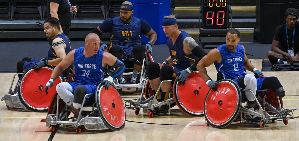2022 DoD Warrior Games Wheelchair Rugby Medal Games