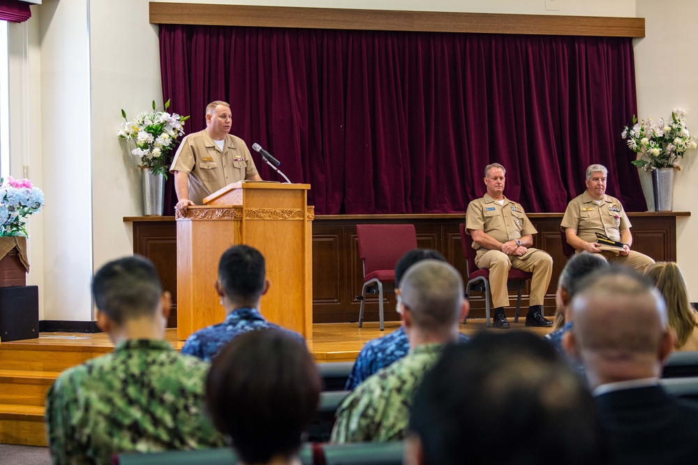 Mine Countermeasure Squadron 7 Change of Command 2022