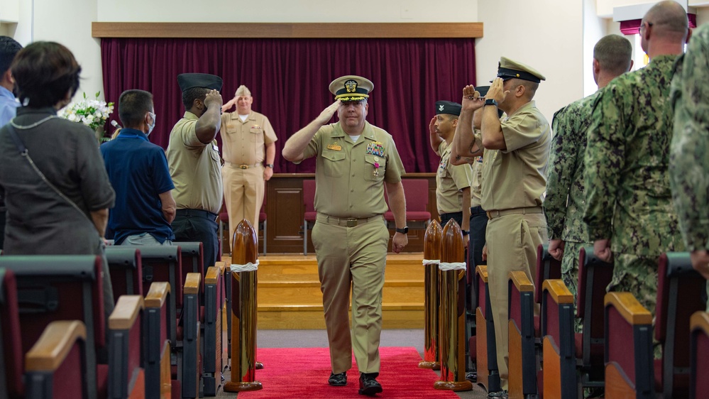 Mine Countermeasure Squadron 7 Change of Command