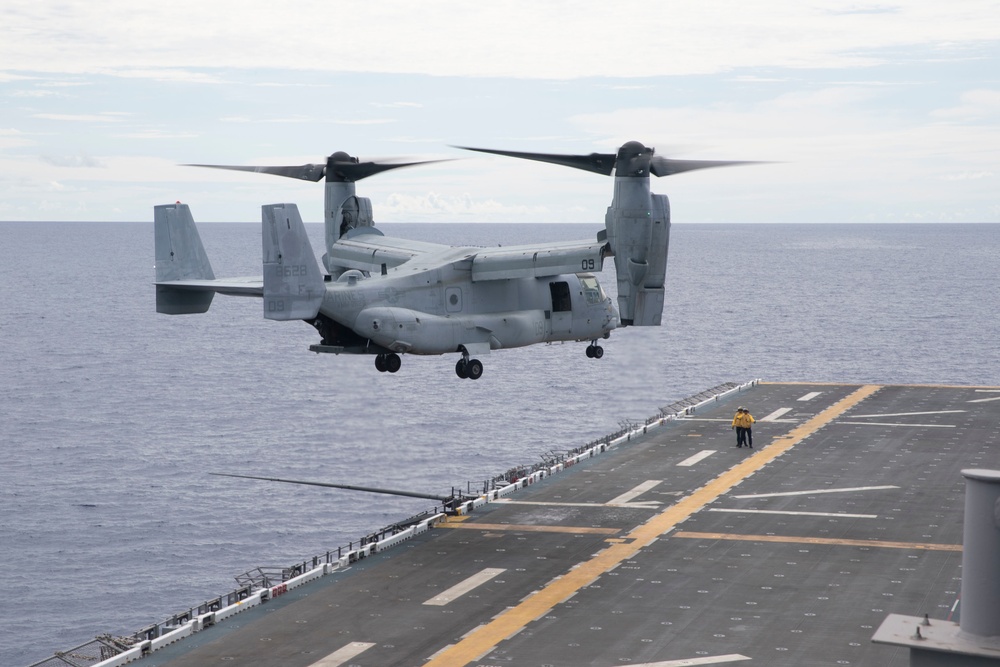 VMM-262 Flight Ops and Tripoli CO takes flight