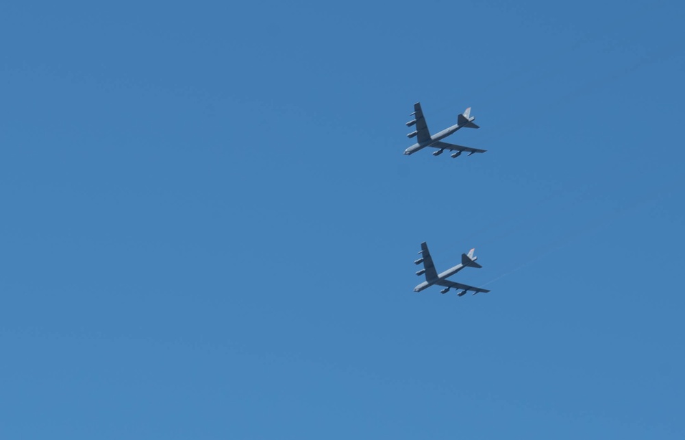 U.S. demonstrates assurance in Croatia with B-52 fly over