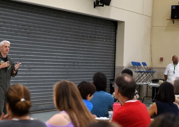 NSA Naples' School Staff Orientation Breakfast