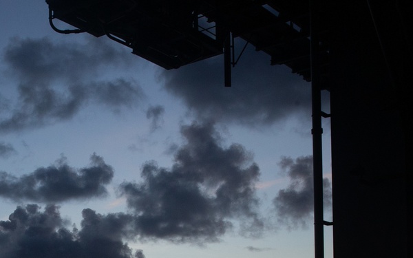 Battalion Landing Team 2/5 Trains aboard the USS Miguel Keith (ESB-5)