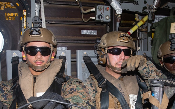 Battalion Landing Team 2/5 Trains aboard the USS Miguel Keith (ESB-5)