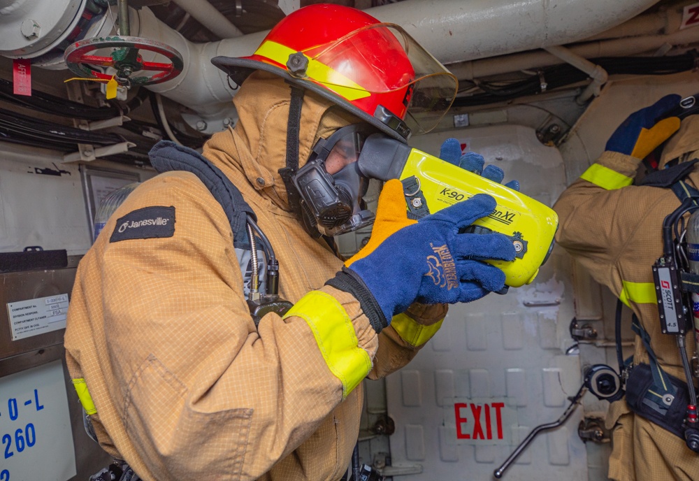 USS Antietam (CG 54) General Quarters Drill