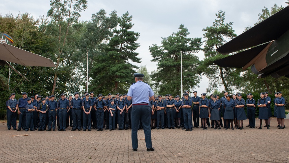 Future allies and partners: Liberty Wing hosts RAF Air Cadets for inaugural cadet week