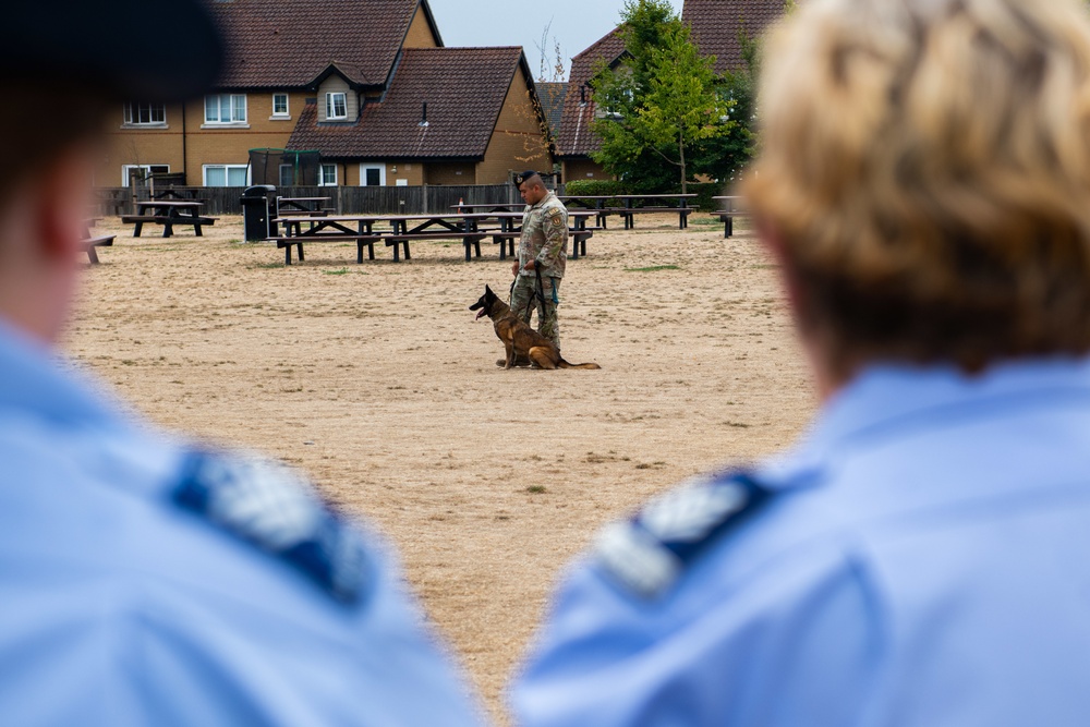 Future allies and partners: Liberty Wing hosts RAF Air Cadets for inaugural cadet week