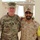Command Sgt. Maj. Steven Stuenkel meets with the 15th Brigade of the Kuwait Land Force