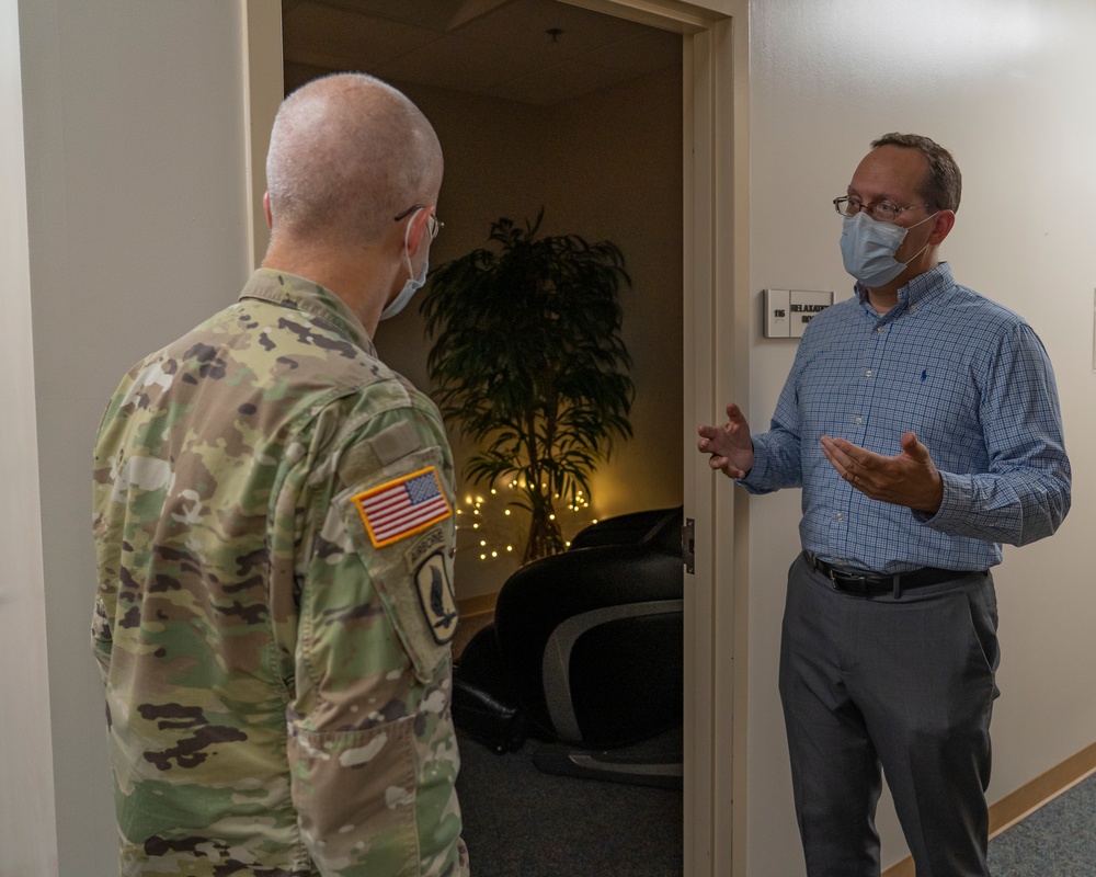 DHA director visits MacDill Air Force Base