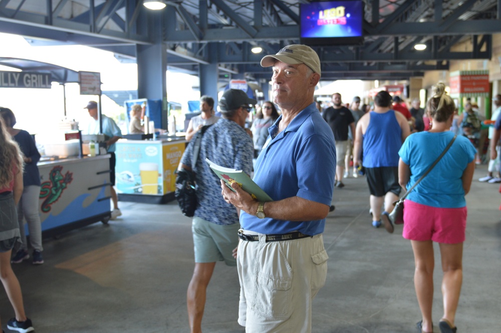 Naval Museum Volunteers conduct outreach during Navy Night