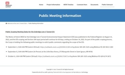 Corps of Engineers schedules Enbridge Line 5 EIS public meetings