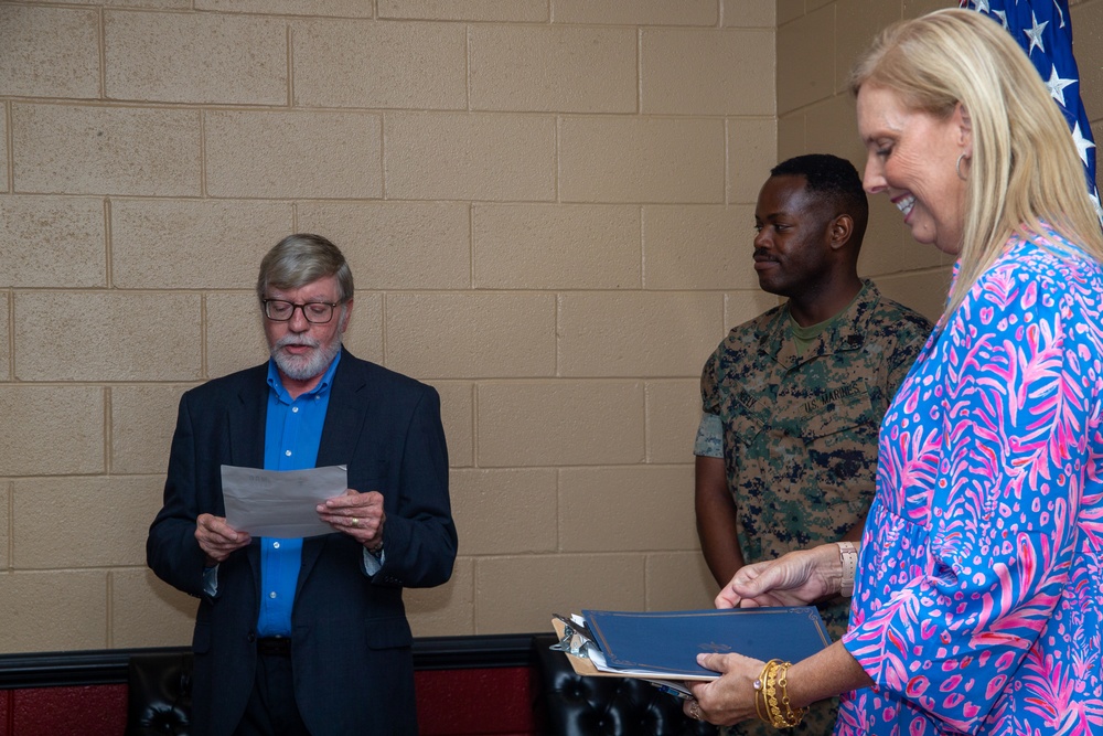 Carteret County Honors the Service Person of the Quarter