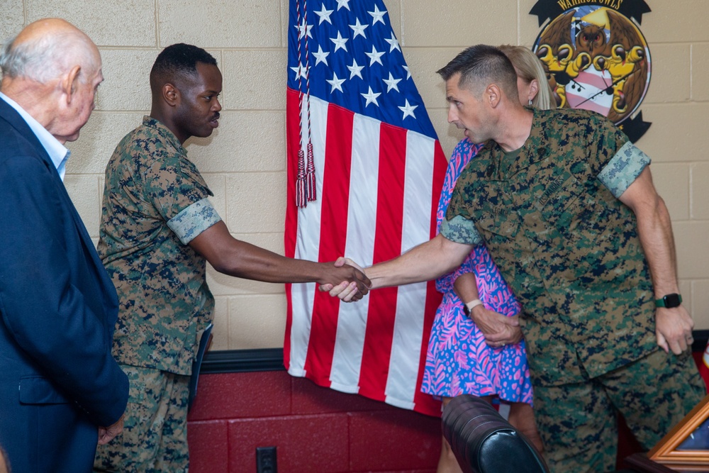 Carteret County Honors the Service Person of the Quarter