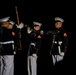 Barracks Marines completed the penultimate Friday Evening Parade of the season