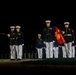 Barracks Marines completed the penultimate Friday Evening Parade of the season