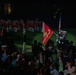 Barracks Marines completed the penultimate Friday Evening Parade of the season