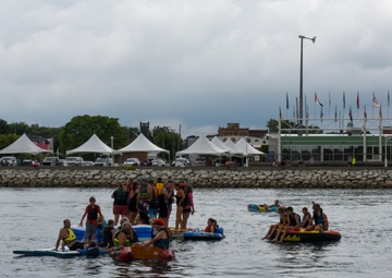 U.S. Coast Guard in Unified Command Post at Port Huron Float Down on St. Clair River