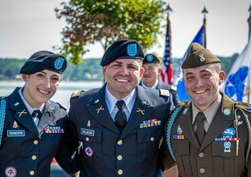 Nine Army Guardsmen Commissioned as Lieutenants