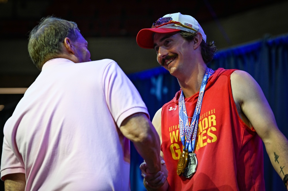 2022 DOD Warrior Games Team Marine Corps - Cycling Medal Ceremony