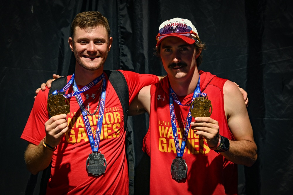 2022 DOD Warrior Games Team Marine Corps - Cycling Medal Ceremony