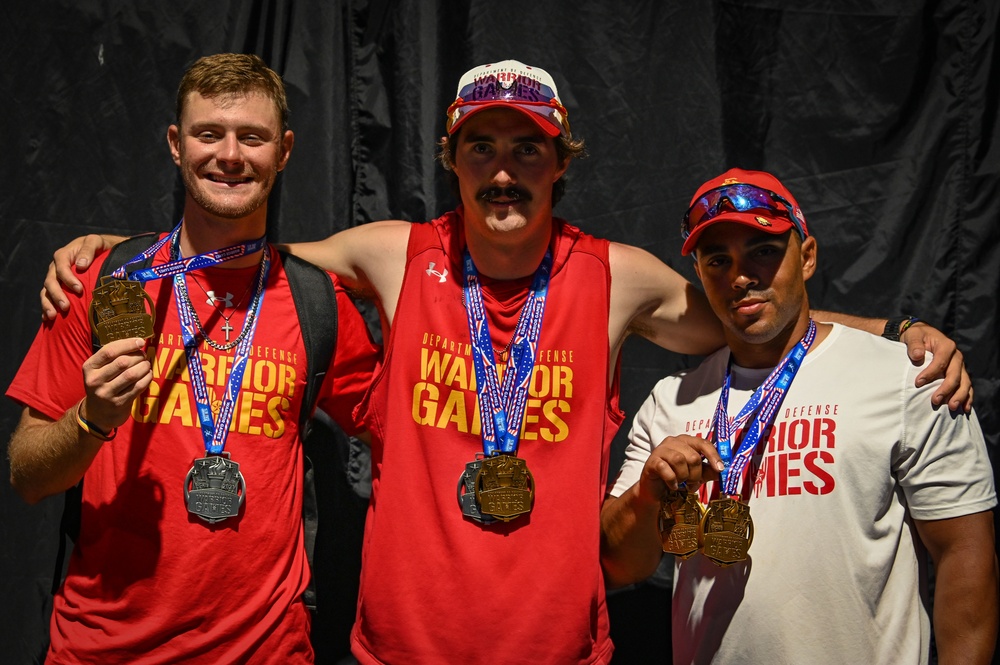 2022 DOD Warrior Games Team Marine Corps - Cycling Medal Ceremony