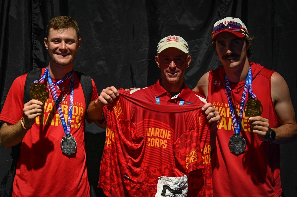 2022 DOD Warrior Games Team Marine Corps - Cycling Medal Ceremony