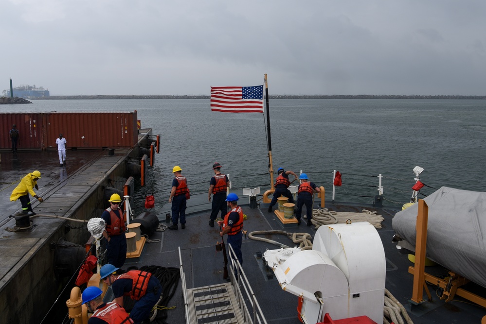 U.S. Coast Guard Cutter Mohawk - AFRICOM Patrol