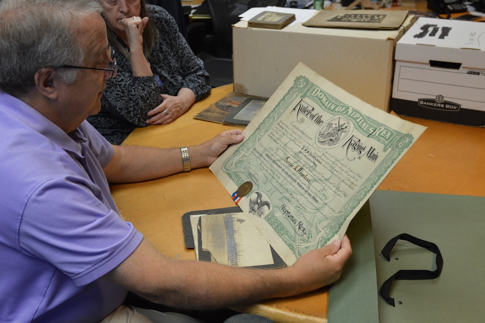 Naval Museum receives artifacts associated with the Great White Fleet