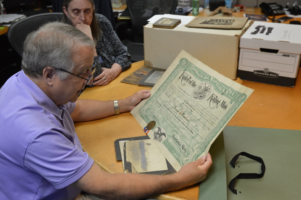 Naval Museum receives artifacts associated with the Great White Fleet