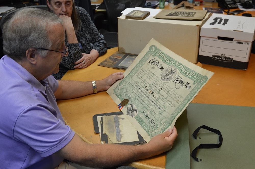 Naval Museum receives artifacts associated with the Great White Fleet