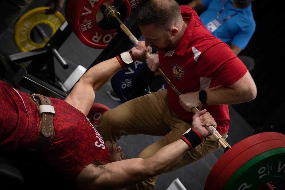 2022 DoD Warrior Games Team Marine Corps - Powerlifting