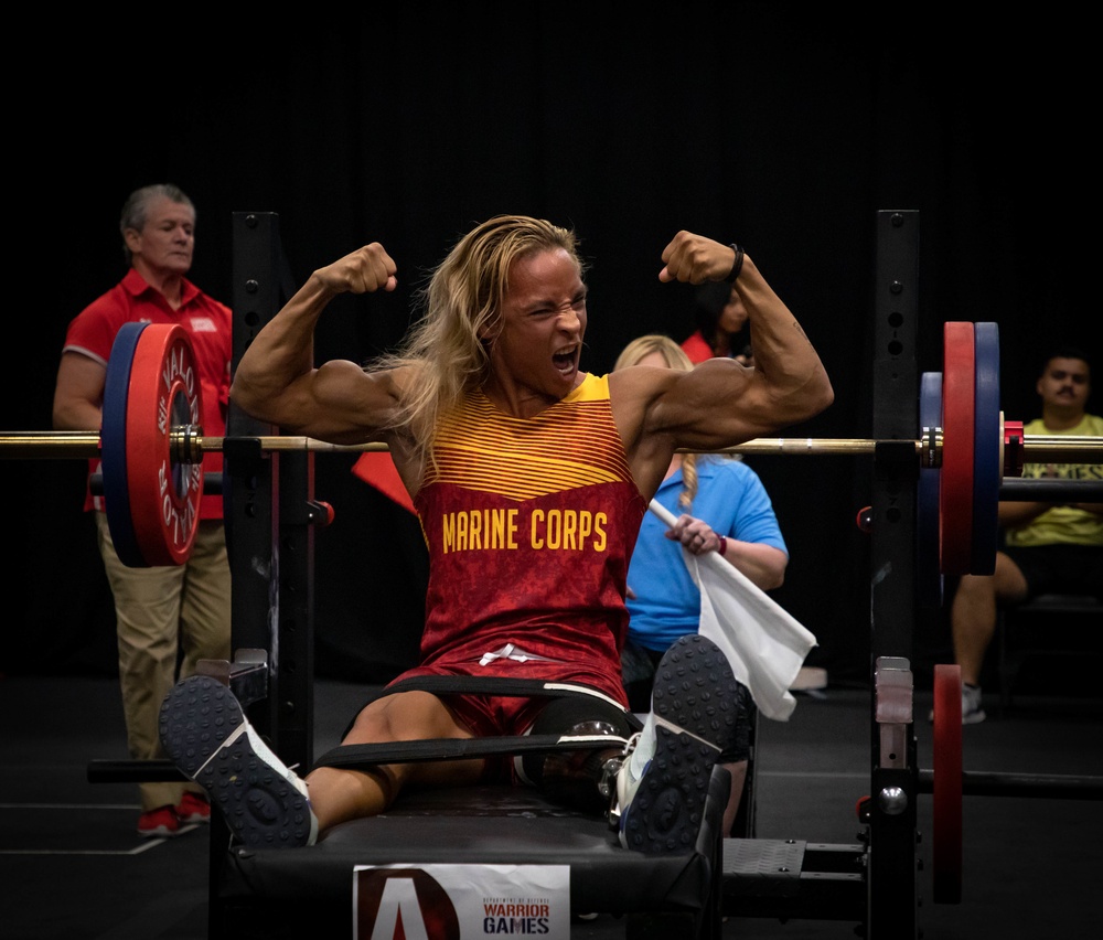 2022 DoD Warrior Games Team Marine Corps - Powerlifting