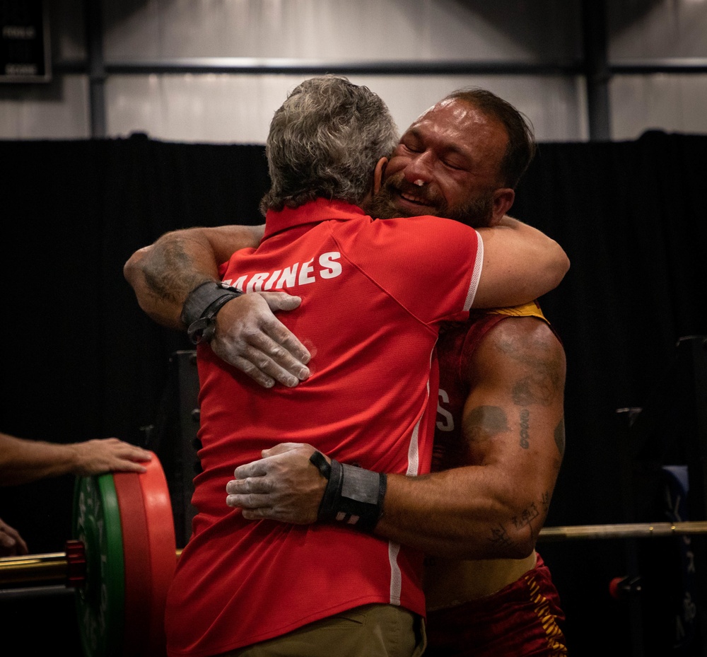 2022 DoD Warrior Games Team Marine Corps - Powerlifting