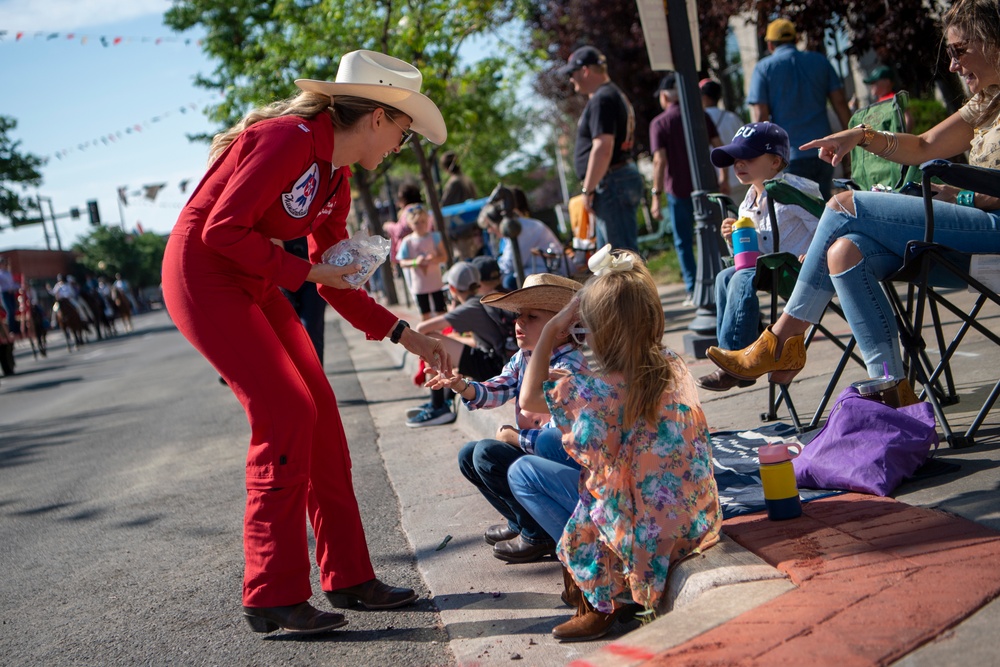 Thunderbirds celebrate Cheyenne Frontier Days