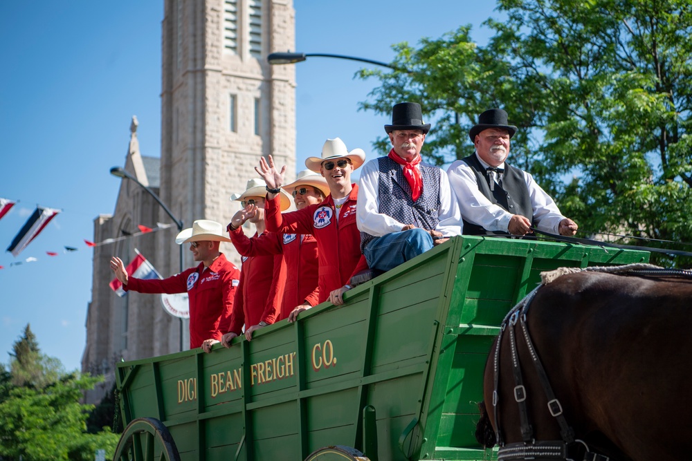 Thunderbirds celebrate Cheyenne Frontier Days