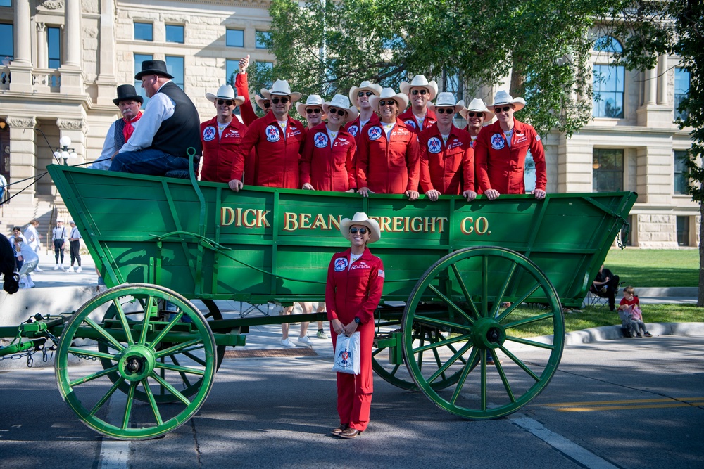 Thunderbirds celebrate Cheyenne Frontier Days