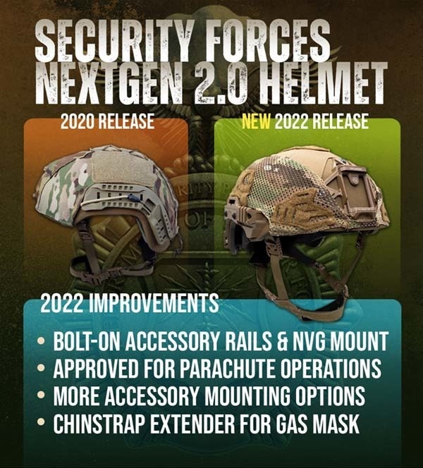 Security Forces NextGen 2.0 Helmet