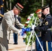 Chief of the French Army Gen. Pierre Schill Participates in an Army Full Honors Wreath-Laying Ceremony at the Tomb of the Unknown Soldier