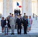 Chief of the French Army Gen. Pierre Schill Participates in an Army Full Honors Wreath-Laying Ceremony at the Tomb of the Unknown Soldier