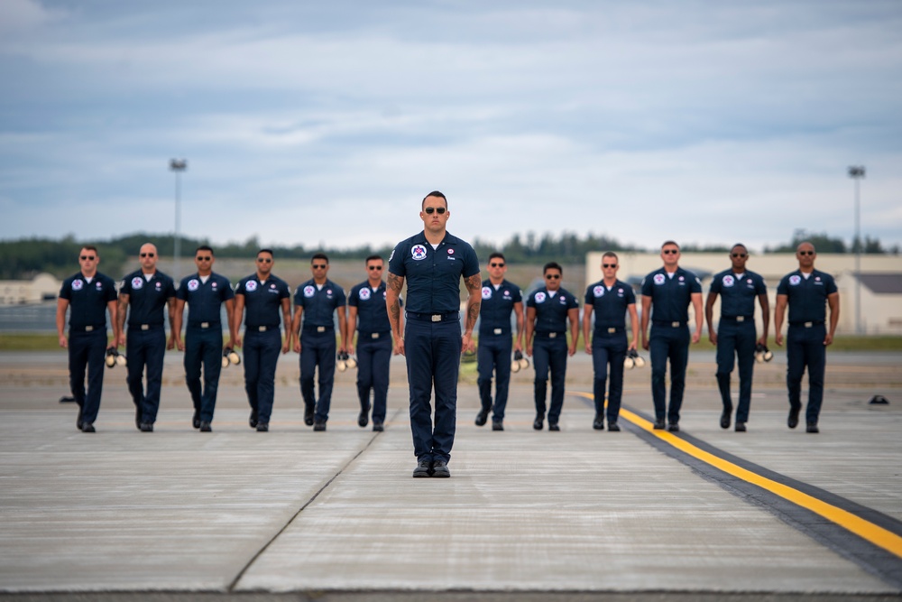 Thunderbirds soar over Alaska