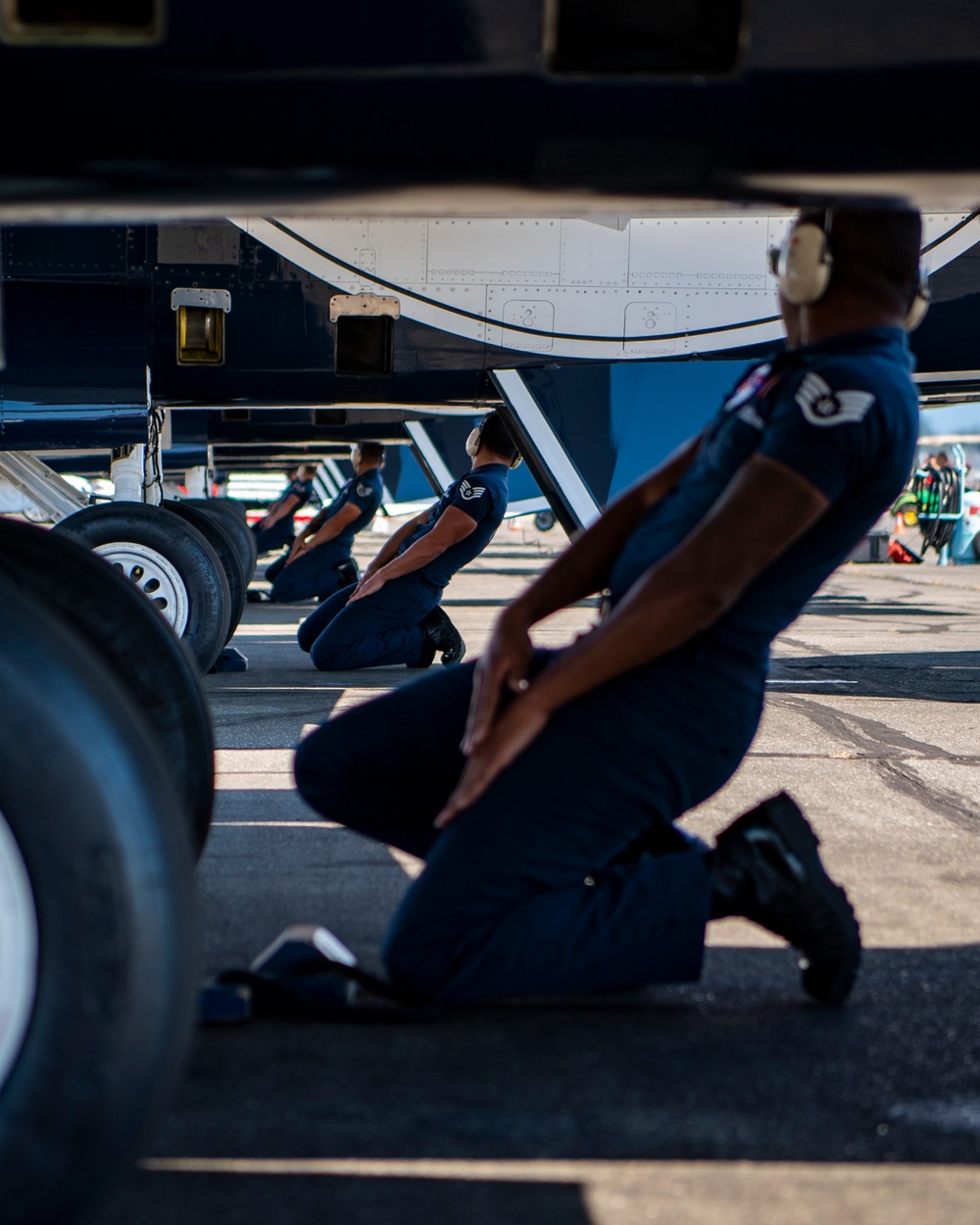 USAFADS grace skies above Canada
