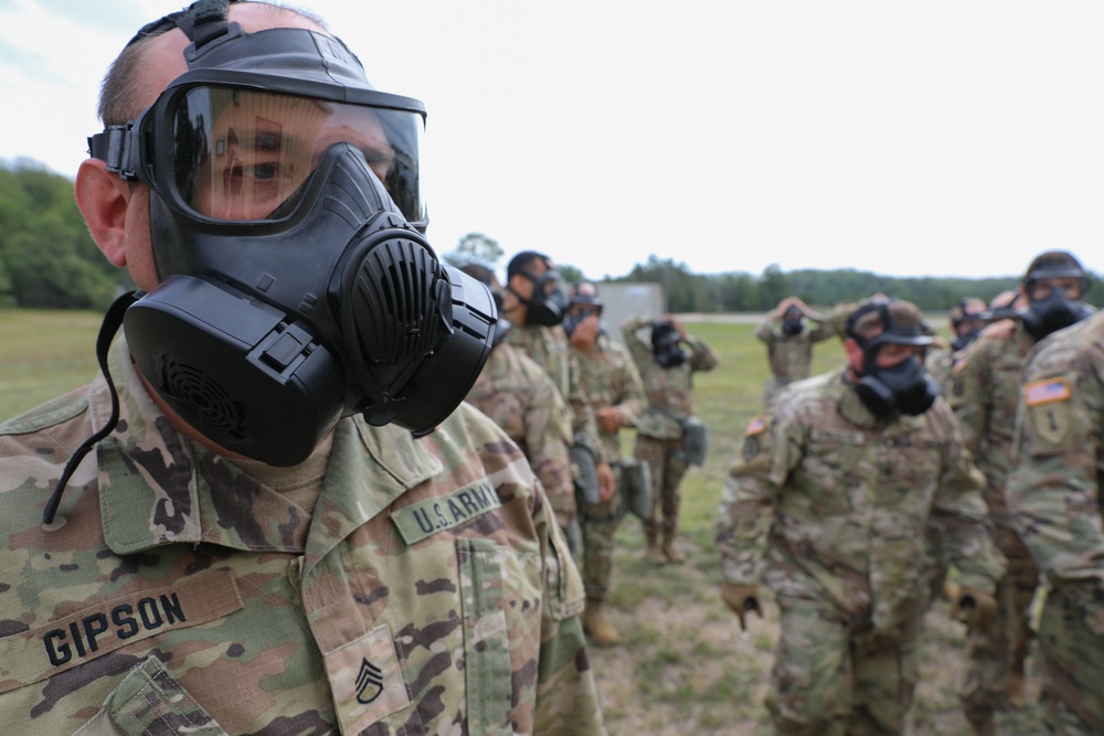 37th Infantry Brigade Combat Team Soldiers Conduct CBRN Training