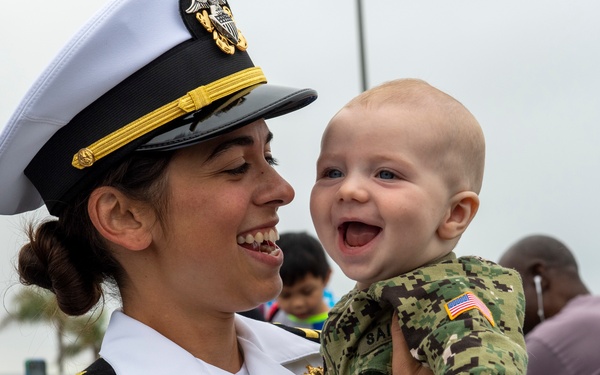 Fitzgerald Returns to Homeport