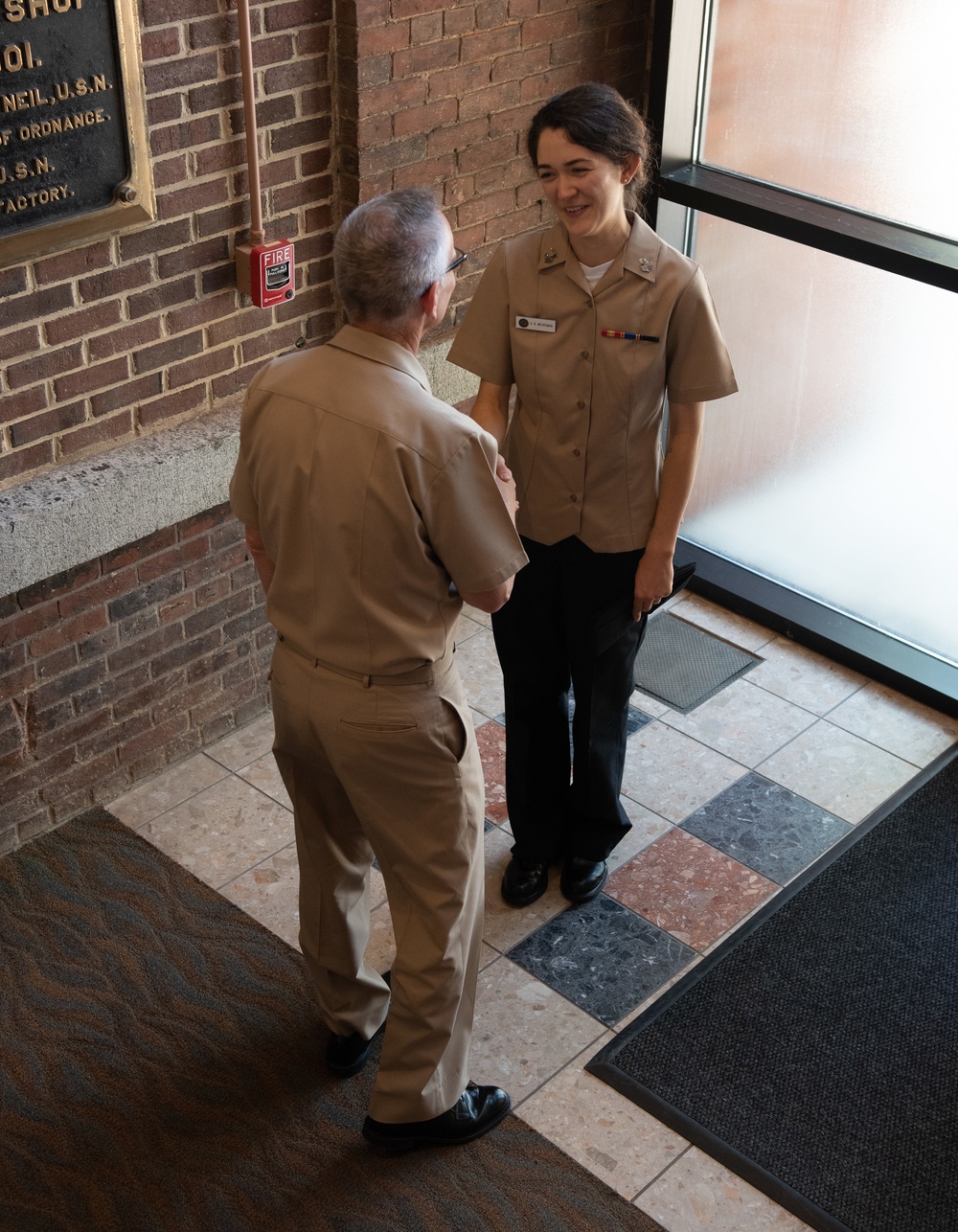 Musician 1st Class Amelia Merriman Pinning Ceremony