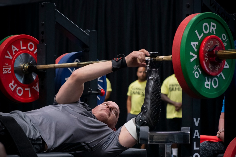 2022 DoD Warrior Games Powerlifting