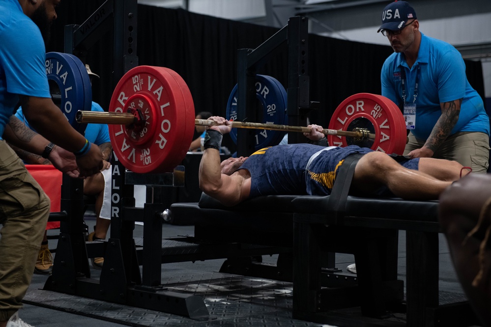 2022 DoD Warrior Games Powerlifting