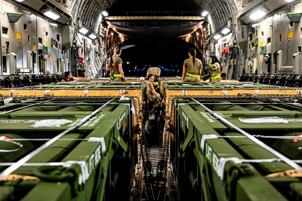 305th Airmen work around the clock to fulfill Ukraine's Priority Security Assistance Package