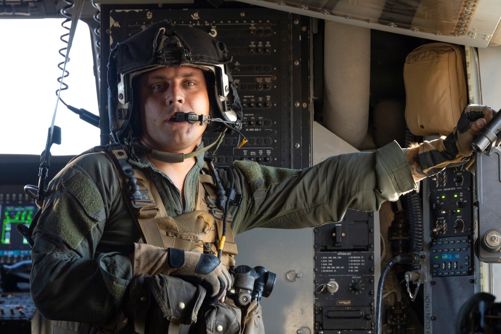 Marines with Marine Heavy Helicopter Squadron 461 fly CH-53K King Stallions