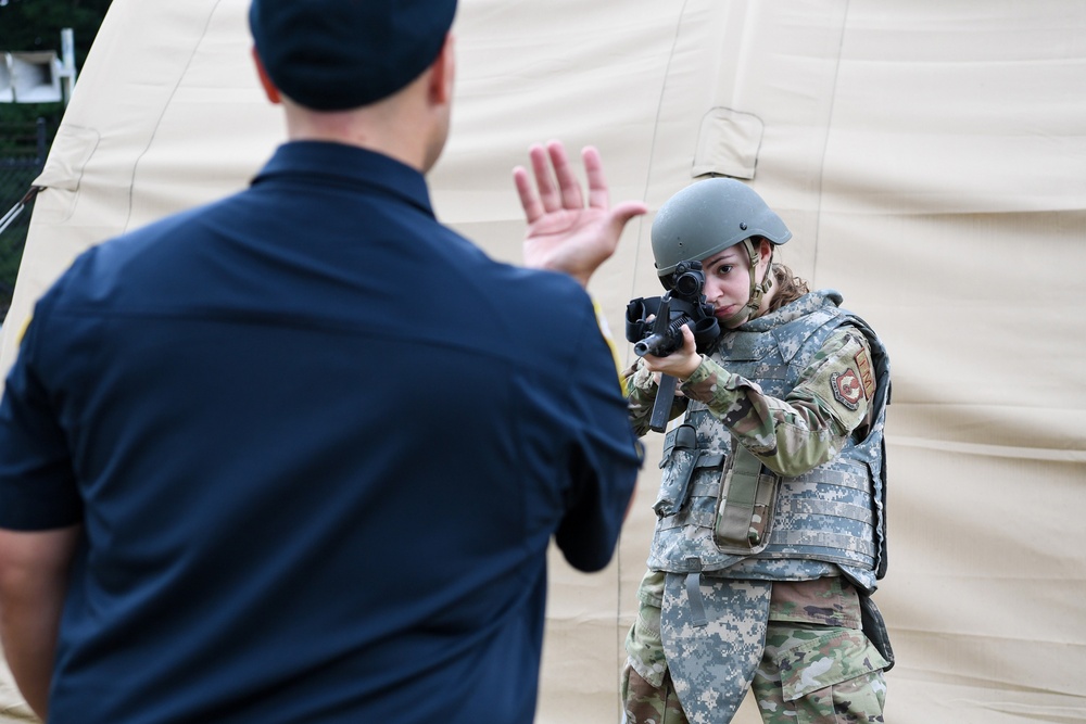 Hanscom Airmen participate in Shoot, Move, Communicate training