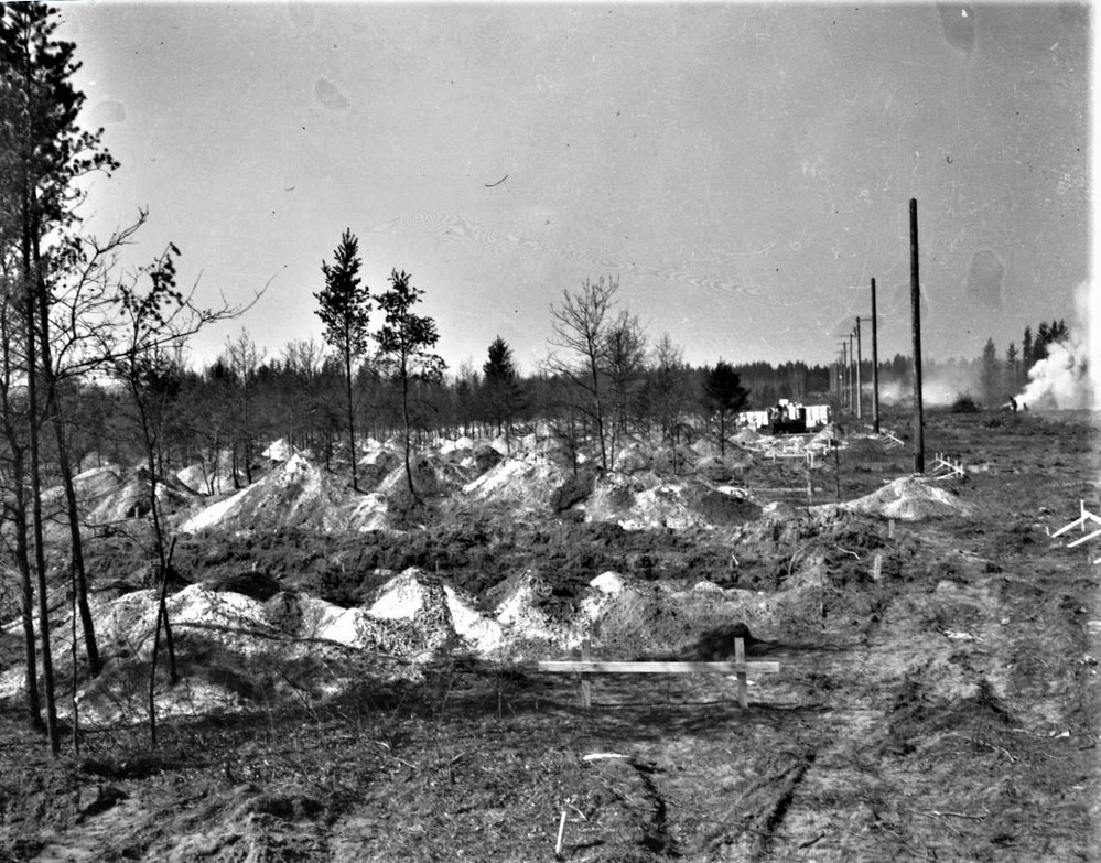 Construction of Fort McCoy's Cantonment Area — 1942